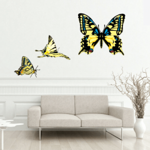 #5 Αυτοκόλλητο τοίχου με πεταλούδες - Sticker Box