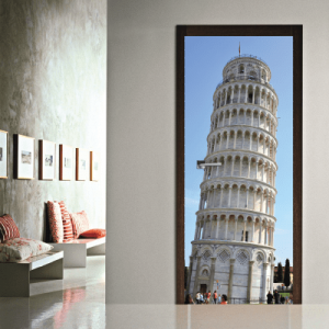 # Αυτοκόλλητο πόρτας Ιταλία Πύργος της Πίζας - Sticker Box