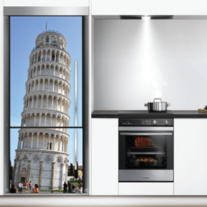 #24 Αυτοκόλλητο ψυγείου Πύργος της Πίζας - Sticker Box