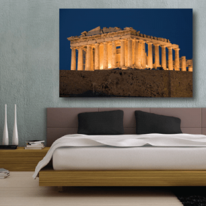 #10 Πίνακας Παρθενώνας Αθήνα νύχτα - Sticker Box