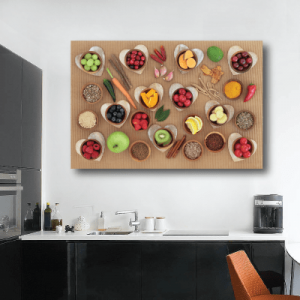 # Πίνακας με διάφορα φρούτα και λαχανικά - Sticker Box