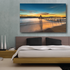 #18 Πίνακας με ηλιοβασίλεμα στη θάλασσα - Sticker Box