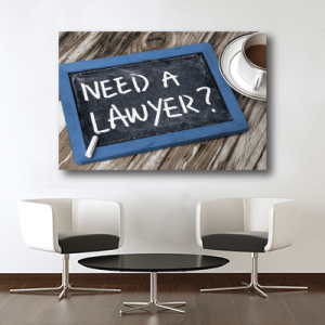 #20 Πίνακας χρειάζεσαι δικηγόρο - Sticker Box