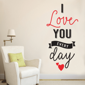 #10 Αυτοκόλλητο φράση αγάπης - Sticker Box