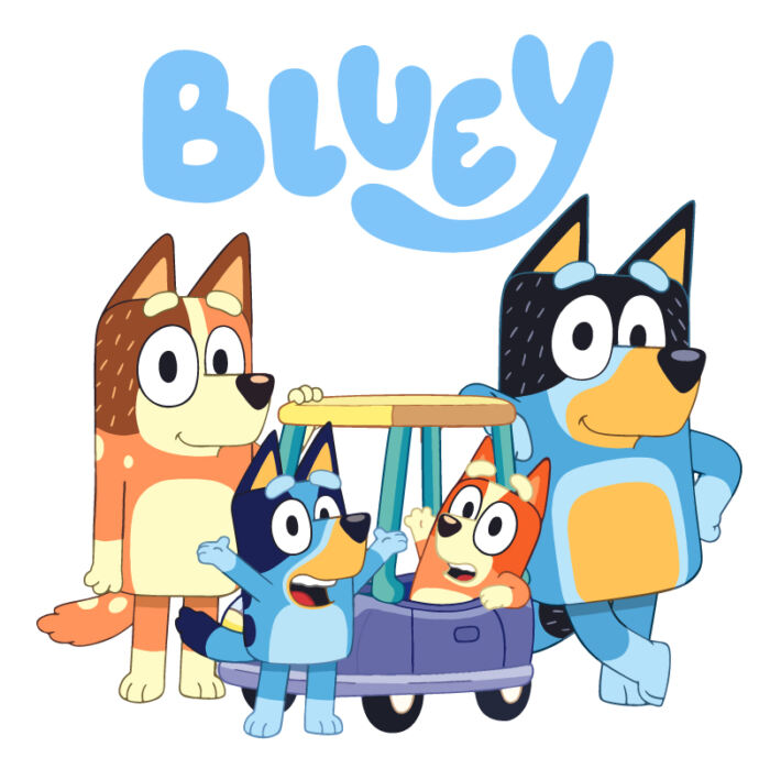 Αυτοκόλλητο τοίχου Bluey III - Image 2